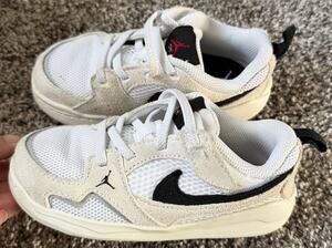 Nike Air Jordan CMFT Era TD 'Sail black' toddler size 10